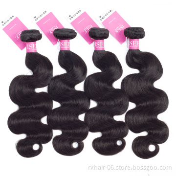 Wholesale Vendors Human Hair Body Wave Virgin Brazilian Human Hair Bundles With Lace Closure
